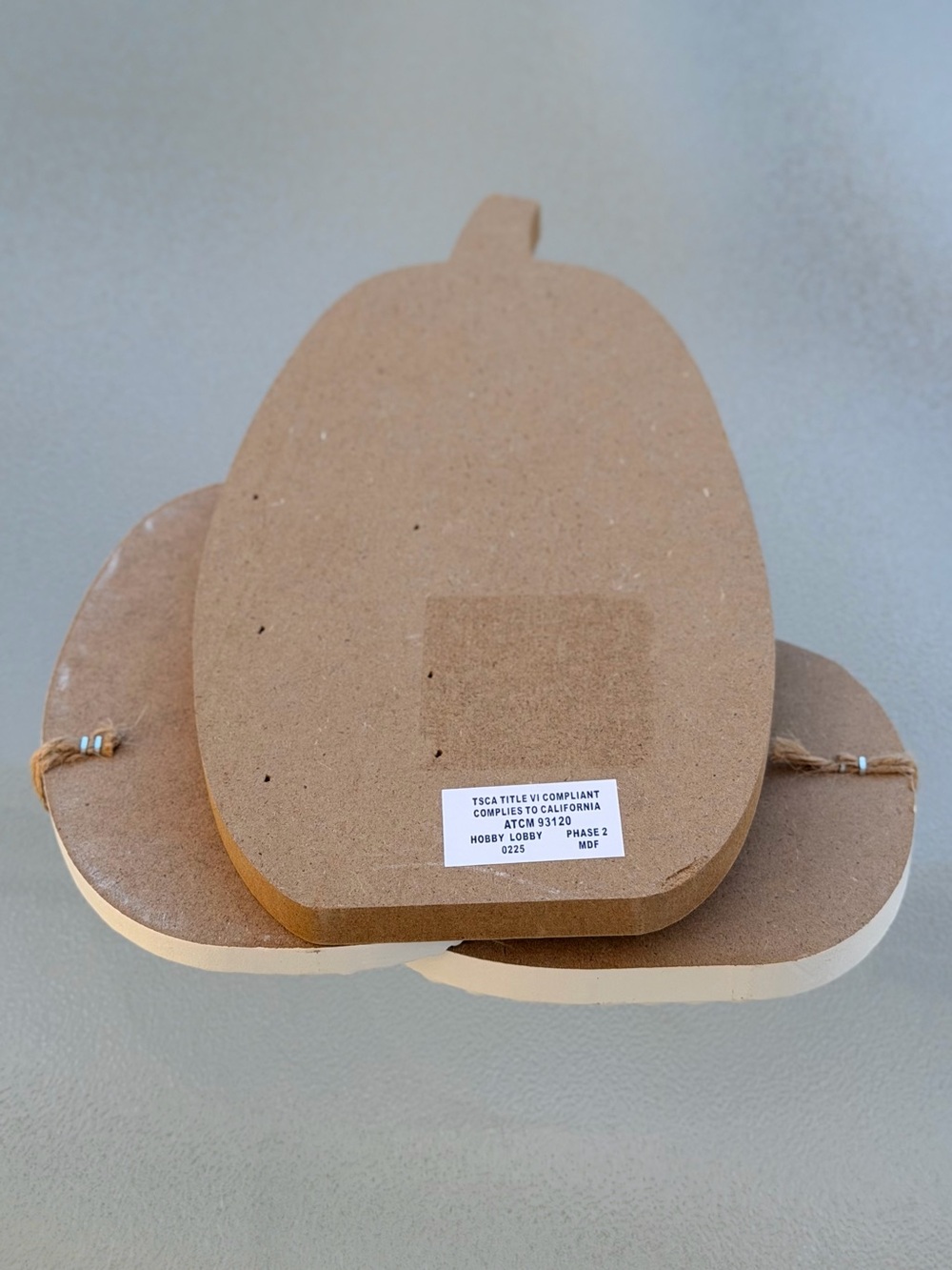 Hobby Lobby Pumpkin Trio Wooden Table Decoration - Picture 6 of 7